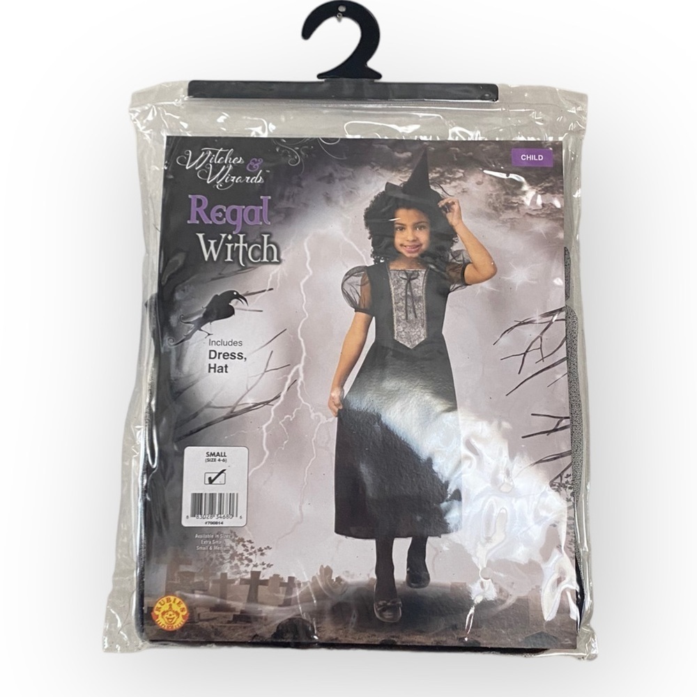 Rubies Witches and Wizards REGAL WITCH Costume NEW Girls size XS (3-4)